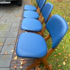 4 Scissor Chairs thumbnail 3