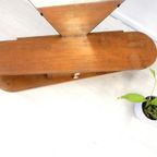 Retro Vintage Spiegel Wandkast Hout Jaren 50 Ladekast thumbnail 6