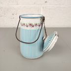Antieke Emaille Opbergpot thumbnail 6
