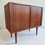 Tambour Sliding Door Cabinet By Kai Kristiansen thumbnail 14