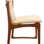 Set Van 4 Vamdrup Eetkamerstoelen 'nyhavn' Vintage thumbnail 10