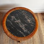Rotan Bamboe Salontafel Met Marmer Look Vintage thumbnail 4