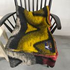 Vintage Plaid/Deken Van Woolly 100 % Wol thumbnail 6