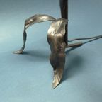 Art Deco Wrought Iron Lamp François Carion thumbnail 7