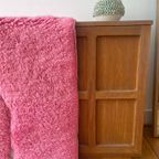 Pink Berber Boujad Wool Rug thumbnail 2