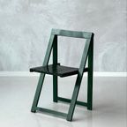 Vintage Klapstoel Retro Jaren 70 Groen Folding Chair Design thumbnail 2