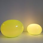 Set Of Two Glass Table Lamps By Ilu Di Vetro thumbnail 5