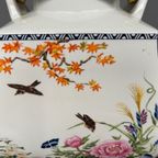 Franklin Mint. Theepot "vogels En Bloemen Uit Het Oosten". thumbnail 6