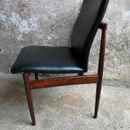 Fristho Rosewood Eetkamerstoel , Jaren 60 Mid Century thumbnail 2