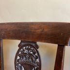 2 X Directoire Stoelen Frans Antiek thumbnail 6