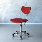 Gebr De Wit Bureaustoel Vintage Burostoel Retro Desk Chair thumbnail 4