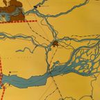 Schoolkaart Deltawerken 1960 Vintage Midcentury thumbnail 4