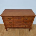 Vintage Queen Ann Ladekastje, Commode Dressoir Ladekast Badkamermeubel 307 thumbnail 13
