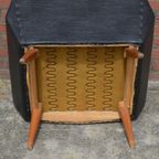 Fauteuil Retro Met Zwarte Skai thumbnail 10