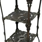 Franse Art Nouveau Plantentafel Etagère Kunstbrons Antiek Ca1900 thumbnail 7