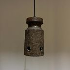 Jaren 70 Vintage Keramiek Hanglamp Herda thumbnail 3