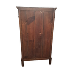 Vintage Teak Houten Kast In Oude Stijl thumbnail 5