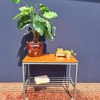 Vintage Bijzettafeltje, Lectuur Tafeltje, Sidetable, Krukje thumbnail 20
