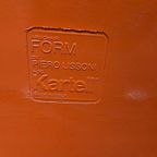 Form Lounge Chair Kartell Oranje Piero Lissoni thumbnail 9