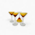 Amber Kleurig Martini,- Cocktail Glas thumbnail 2