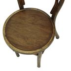 Vintage Massief Houten Kinderstoel Thonet Stijl thumbnail 4