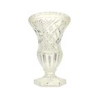 Vintage Vaas Boheems Kristal Diamant Patroon Medici 23cm thumbnail 5