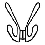 Vintage Ikea Frän Draad Metalen Kapstokken / Wand Kapstok thumbnail 3