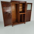 Prachtige Engelse Art Deco-kast Van Wortelnotenhout Van Waring & Gillow – Ca. 1900–1932 thumbnail 22