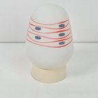 Vintage Plafondlamp Melkglas Kap Mid Century Design ‘60 Lamp thumbnail 5