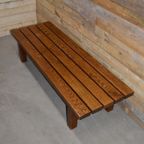 Eikenhouten Salontafel Of Als Bankje Te Gebruiken thumbnail 2