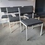 6 Vintage Pastoe Sm 07 Eetkamerstoelen thumbnail 4