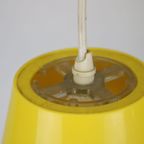 Prachtige Gele Plastic Space Age Ufo Lamp - Massive - Belgian Design - 1970 thumbnail 10