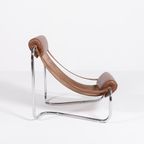 Vintage Sculptural Italian Design Sling Lounge Chair, 1970’S thumbnail 4