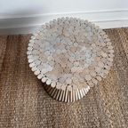 Mcguire Rotan Bamboe Salontafel Bijzettafel Vintage thumbnail 4