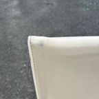 Set Van 4 Italiaanse Stoelen Arper Leder thumbnail 6