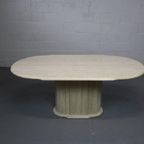 Vintage Italian Travertine Table, 1970'S thumbnail 6