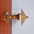 Art Deco Messing Lamp, Jaren 20-30 thumbnail 3