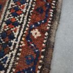 Oud Oosters Vloerkleed Met Prachtige Kleuren En Een Mooie Vintage Uitstraling 155x112 Cm thumbnail 5