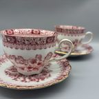 Seltmann Weiden Theresia Rood Kop En Schotels 4 Delige Set thumbnail 5