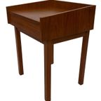 Vintage Teakhouten Bijzettafel Nachtkastje 60's Teak thumbnail 16