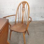 Vintage Ercol Hangoortafel Met Stoelen thumbnail 9