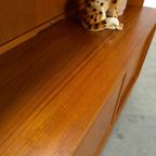 Deens Design Teak Kast Hundevad Met Lade, Vintage Wandkast thumbnail 14