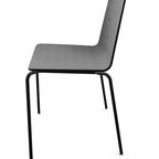 Andreu World Flex Chair Aluminium Zwart thumbnail 10