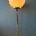 Guzzini Space Age Floor Lamp With White Acrylic Glass Shade thumbnail 3
