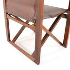 Folding Safari Chair Fauteuil Stoel | 4 Op Voorraad Vintage thumbnail 4