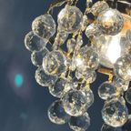 4 Beschikbaar ! Gemerkte Swarvski Hanglampen Vintage Kristal thumbnail 13