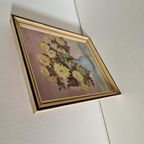 Olieverf Op Doek J Vijn . R Bloemen Schilderij thumbnail 5