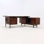 Rosewood Executive Desk Model 209 By Arne Vodder For Sibast 1955 thumbnail 2