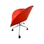 Ron Arad - Vitra - Swivel Chair / Office Chair - Model Tom Vac - Orange Seat thumbnail 3