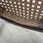 Antieke Art Nouveau Weense Jakob En Josef Kohn Stoel (thonet Stijl) Antique Webbing Chair thumbnail 20